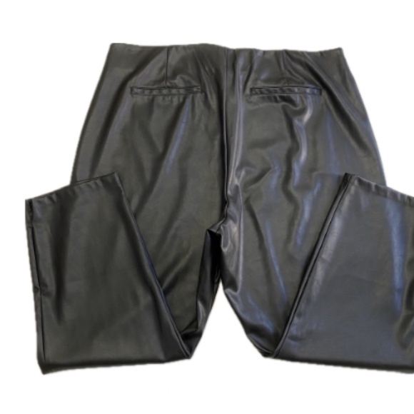 Old Navy Extra High-Rise Faux-Leather Skinny Pants, Black, Size 24, NWT - Picture 7 of 16